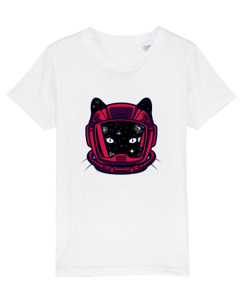 Astronaut Space Cat White