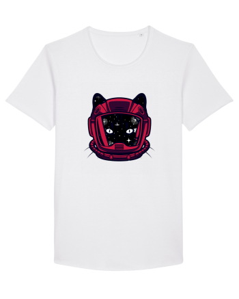 Astronaut Space Cat White