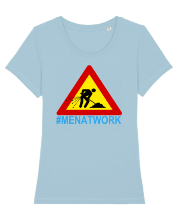 Men at work  Sky Blue