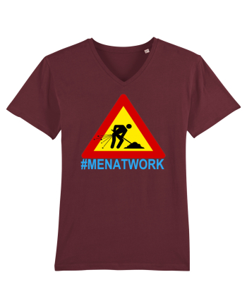 Men at work  Burgundy
