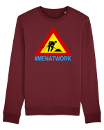 Men at work  Bluză mânecă lungă Unisex Rise