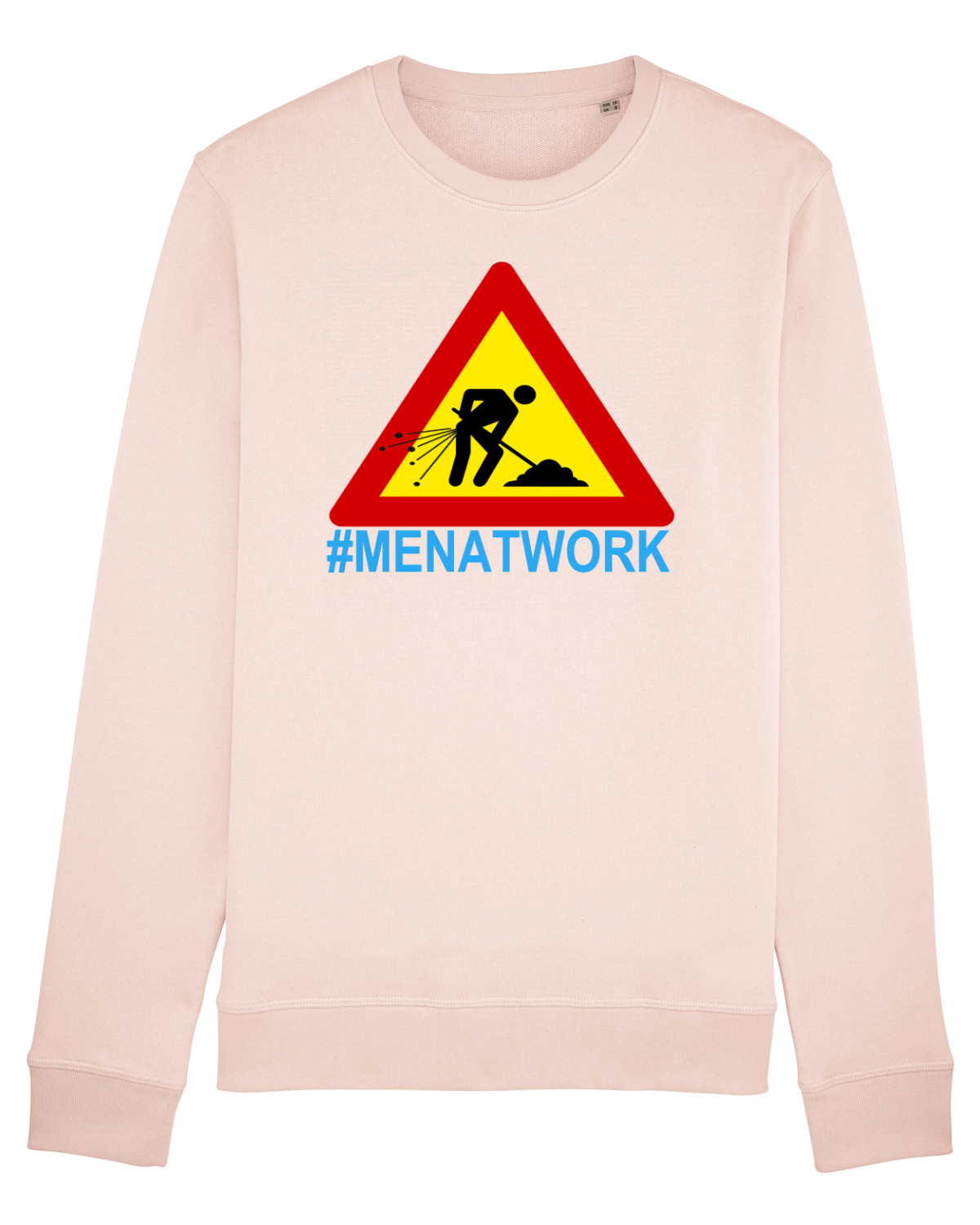 Bluză mânecă lungă Unisex Rise Candy Pink