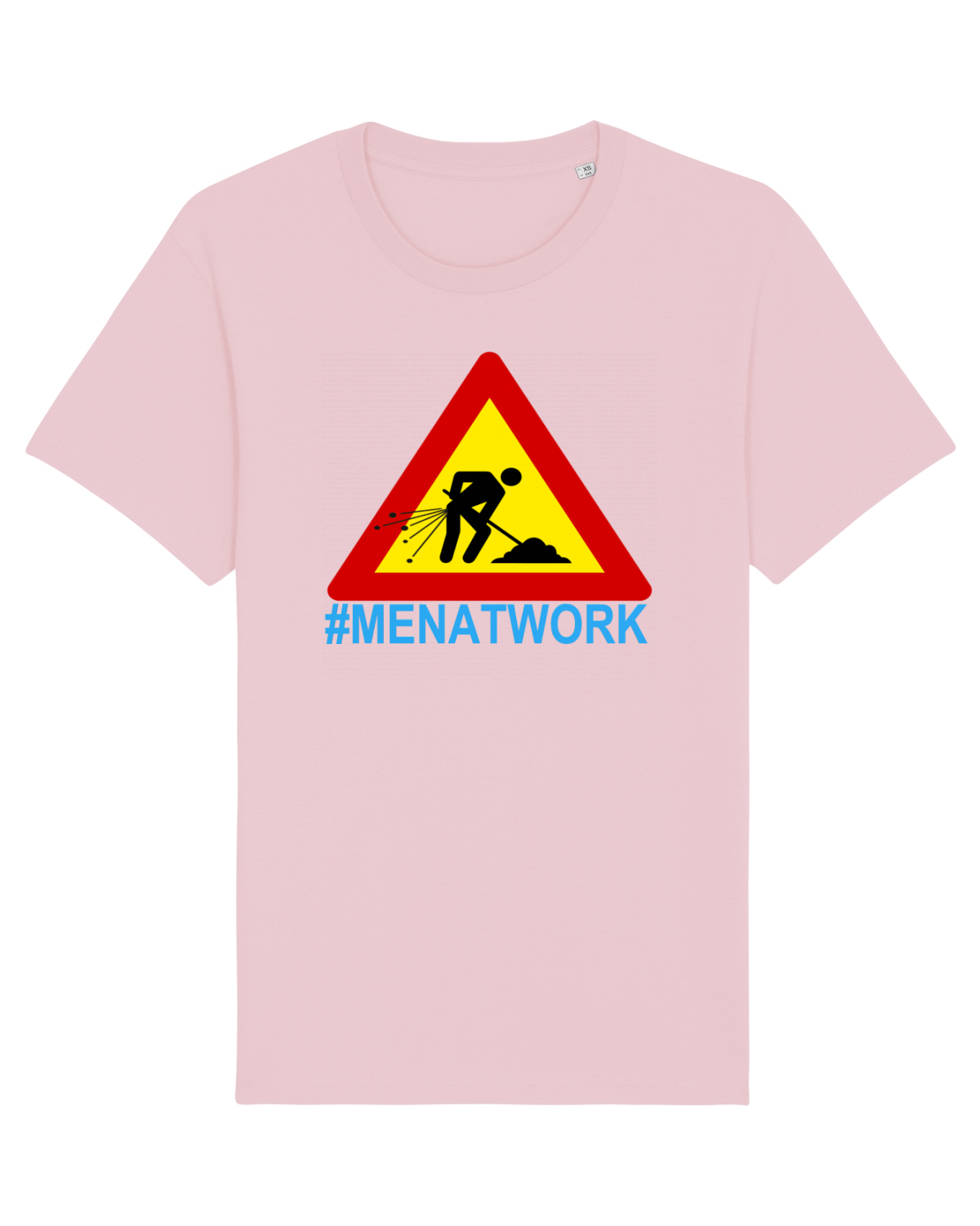 Tricou mânecă scurtă Unisex Rocker Cotton Pink