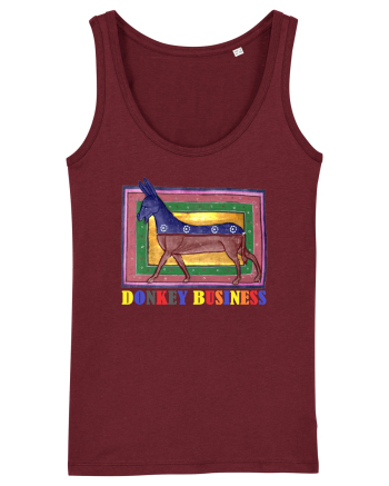 Donkey business Burgundy