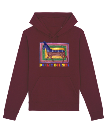Donkey business Burgundy