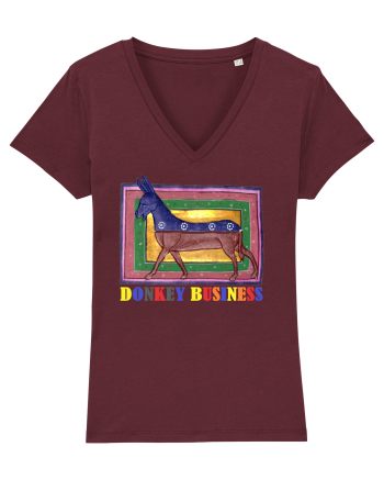 Donkey business Burgundy
