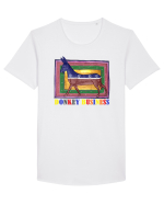 Donkey business Tricou mânecă scurtă guler larg Bărbat Skater