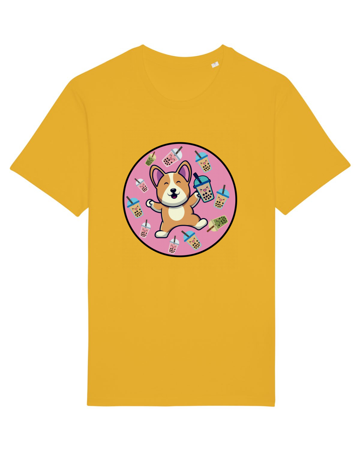 Tricou mânecă scurtă Unisex Rocker Spectra Yellow