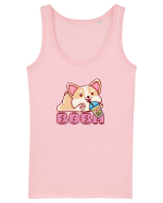 Kawaii Corgi Drinking Boba Tea Maiou Damă Dreamer