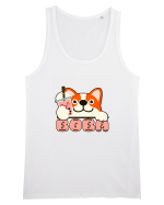 Kawaii Corgi Drinking Boba Tea Maiou Bărbat Runs