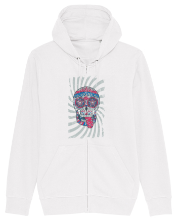 American Sugar Skull White