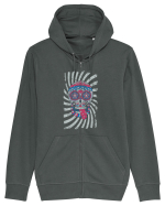 American Sugar Skull Hanorac cu fermoar Unisex Connector