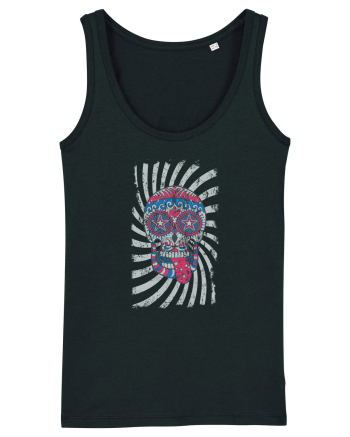 American Sugar Skull Black