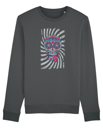 American Sugar Skull Anthracite
