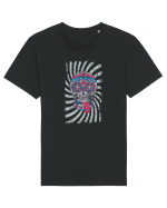 American Sugar Skull Tricou mânecă scurtă Unisex Rocker