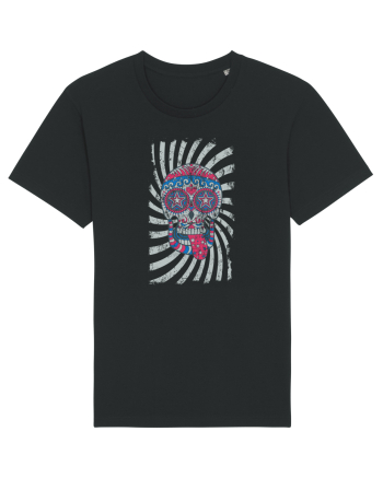 American Sugar Skull Black
