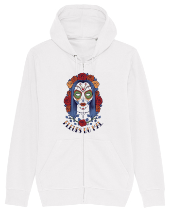 Fleurs Du Mal Woman Skull White