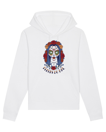 Fleurs Du Mal Woman Skull White
