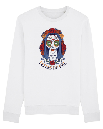 Fleurs Du Mal Woman Skull White
