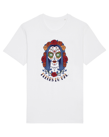 Fleurs Du Mal Woman Skull White