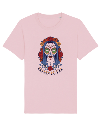 Fleurs Du Mal Woman Skull Cotton Pink
