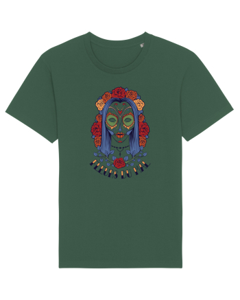 Fleurs Du Mal Woman Skull Bottle Green