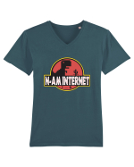 N-am Internet Tricou mânecă scurtă guler V Bărbat Presenter