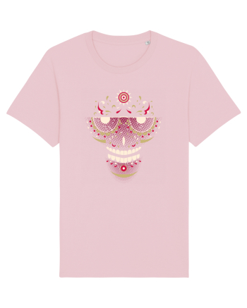 Pink Salsa Skull Cotton Pink