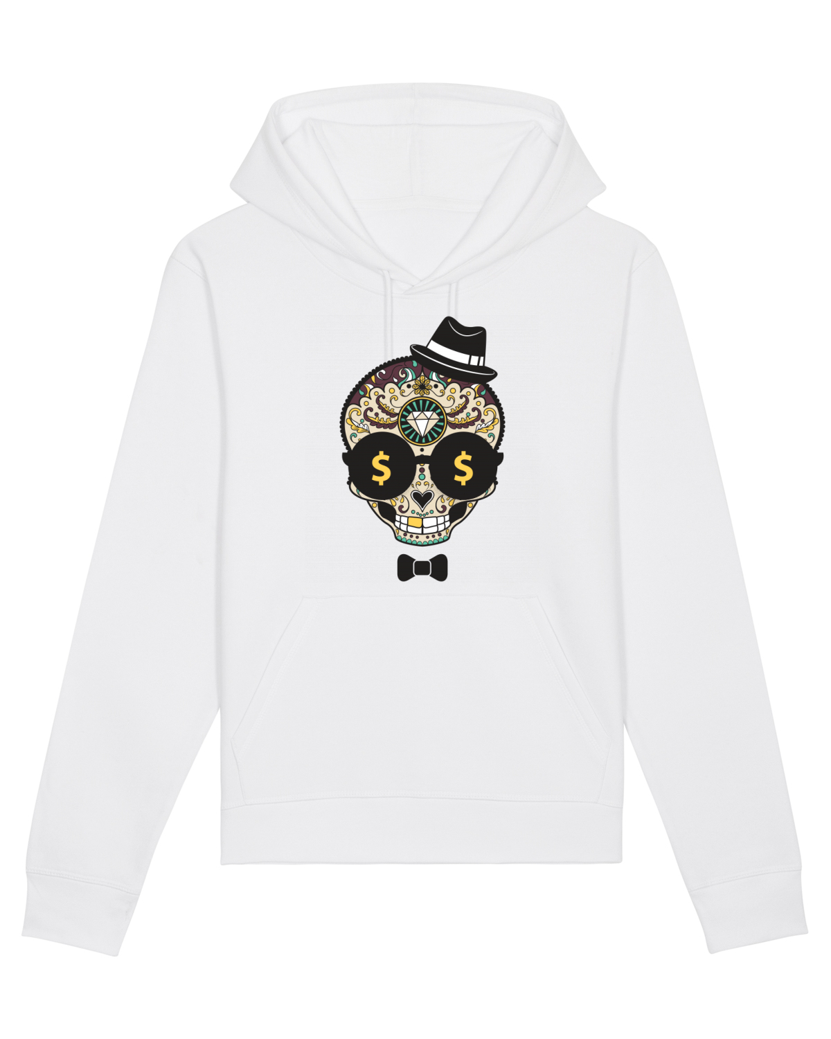 Hanorac Unisex Drummer White