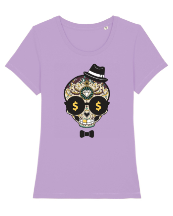 Dollar Sugar Skull Lavender Dawn