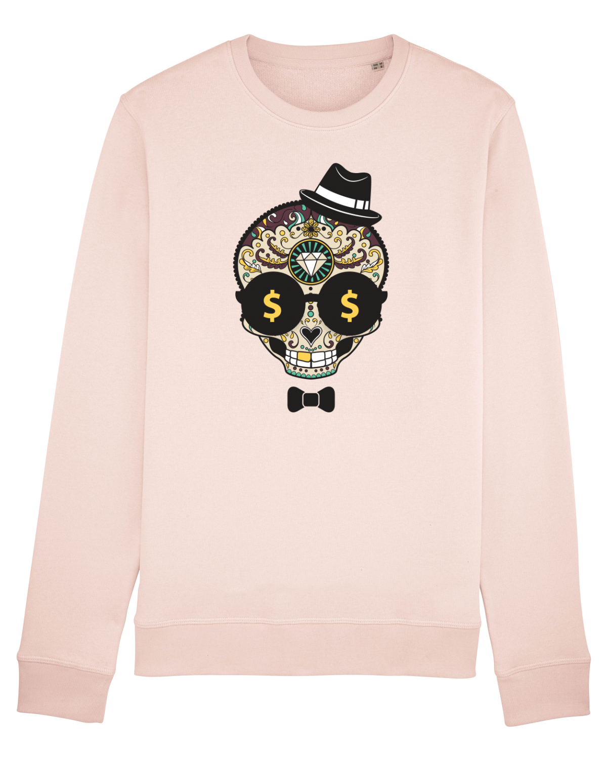 Bluză mânecă lungă Unisex Rise Candy Pink