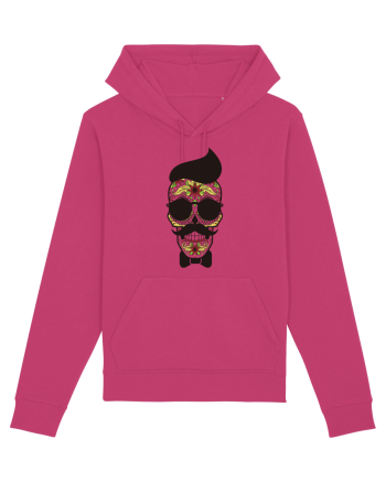 Hipster Skull Raspberry
