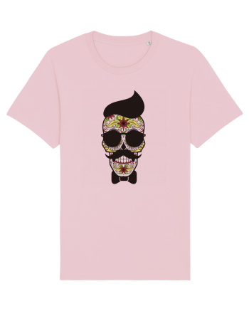 Hipster Skull Cotton Pink