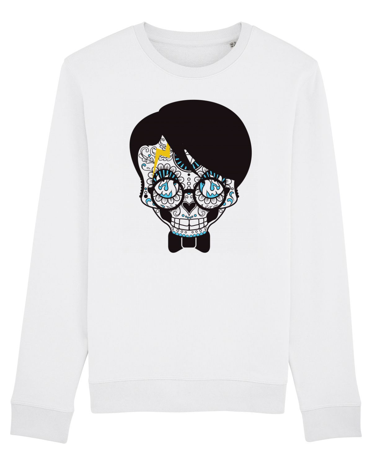 Bluză mânecă lungă Unisex Rise White