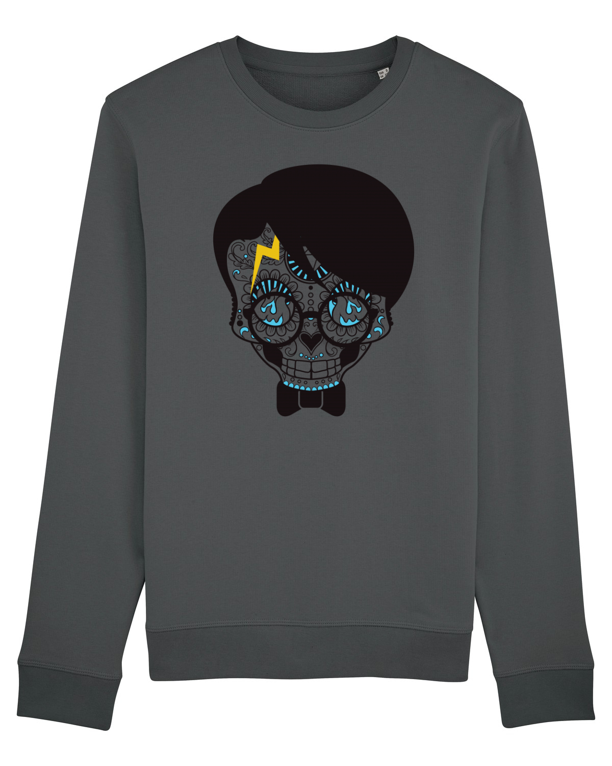 Bluză mânecă lungă Unisex Rise Anthracite