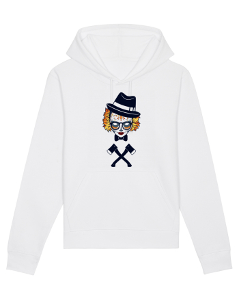 Autumn Monster Skull White