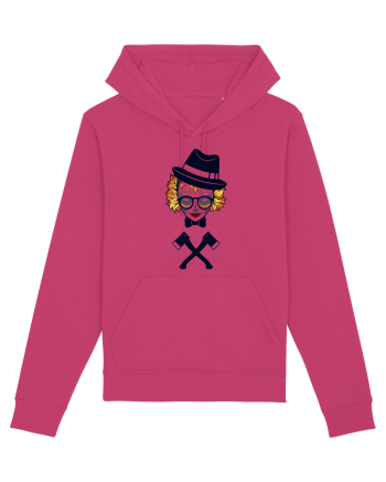 Autumn Monster Skull Raspberry