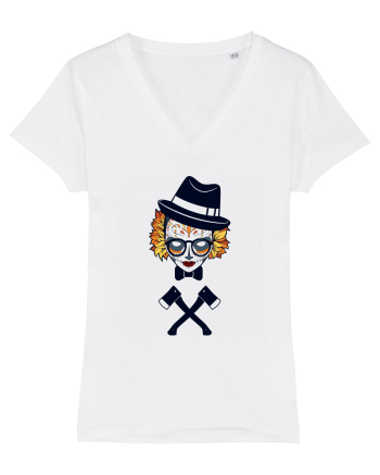 Autumn Monster Skull White