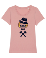 Autumn Monster Skull Tricou mânecă scurtă guler larg fitted Damă Expresser