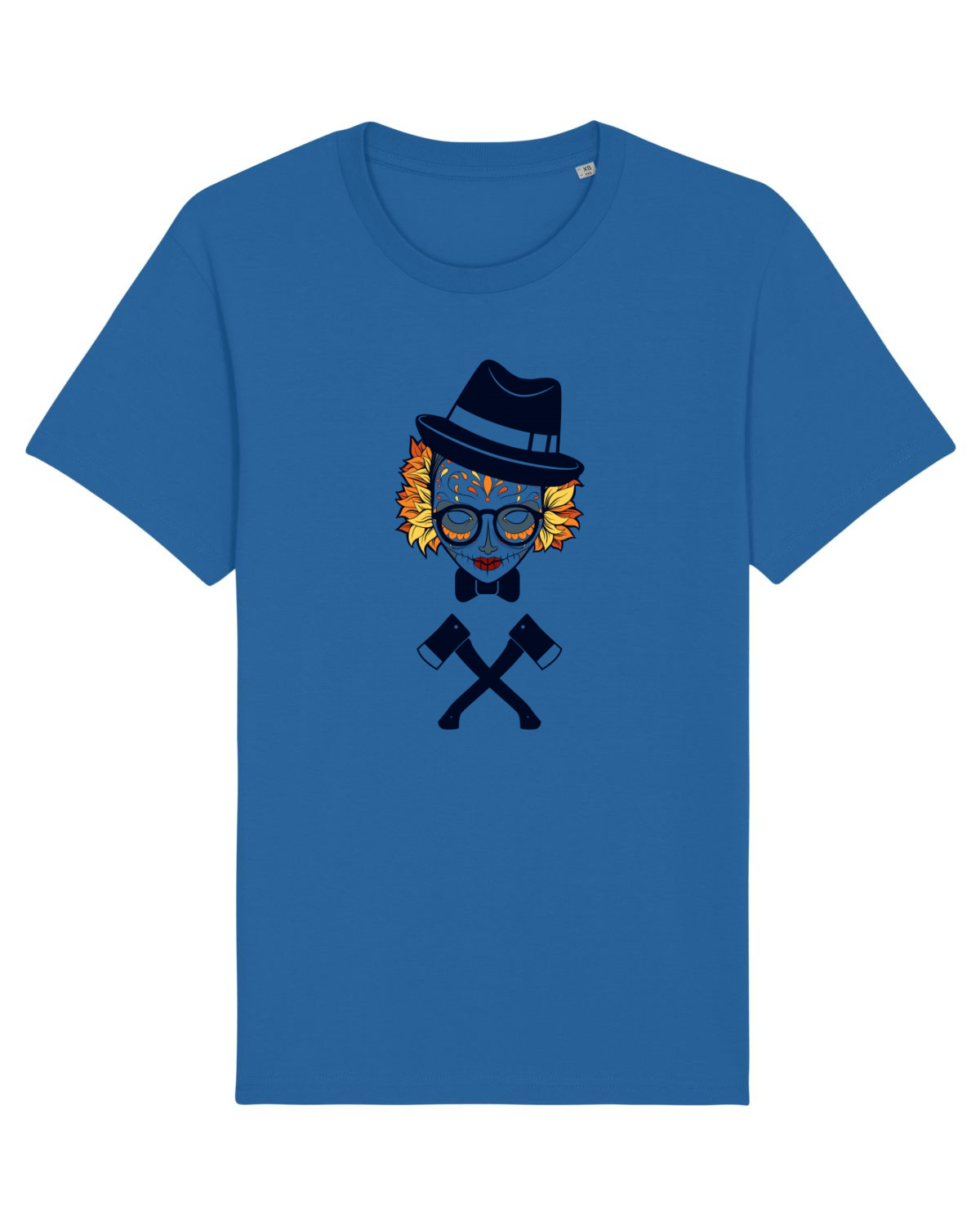 Tricou mânecă scurtă Unisex Rocker Royal Blue