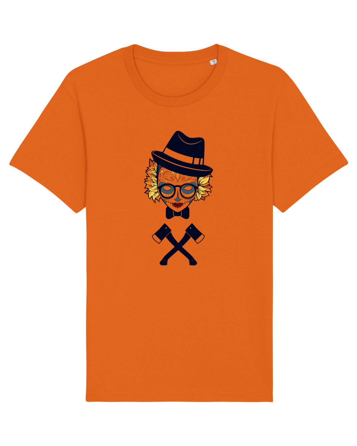 Tricou mânecă scurtă Unisex Rocker Bright Orange