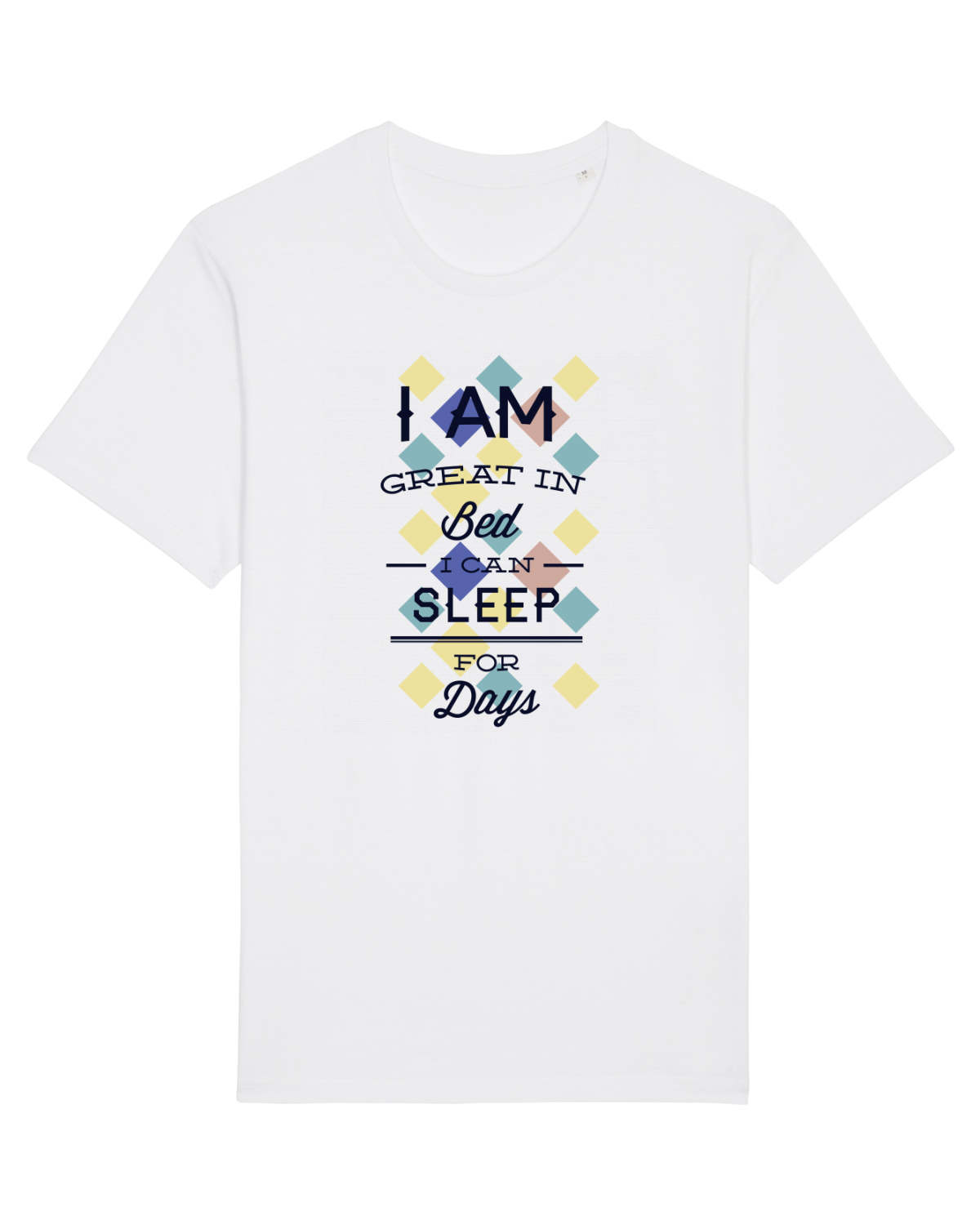 Tricou mânecă scurtă Unisex Rocker White