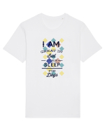 I Am Great In Bed I Can Sleep For Days Tricou mânecă scurtă Unisex Rocker