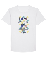 I Am Great In Bed I Can Sleep For Days Tricou mânecă scurtă guler larg Bărbat Skater