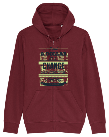 I put a dollar in a chnage machine, nothing changed Burgundy