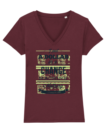 I put a dollar in a chnage machine, nothing changed Burgundy