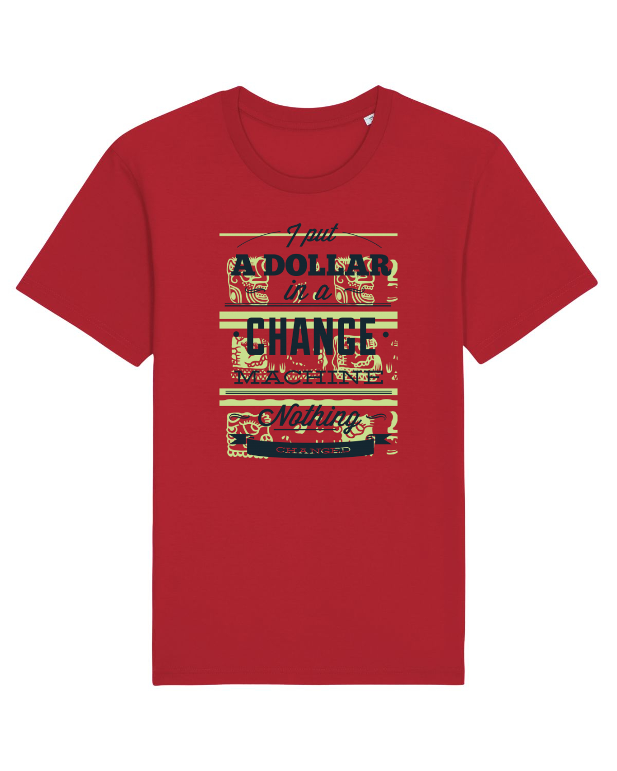 Tricou mânecă scurtă Unisex Rocker Red