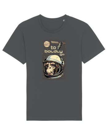 To Boldly Go Astronaut Ape Anthracite