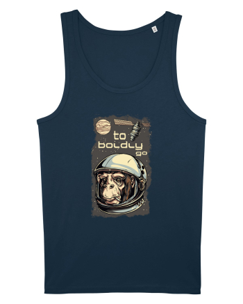 To Boldly Go Astronaut Ape Navy