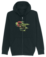 Samurai T-rex Hanorac cu fermoar Unisex Connector